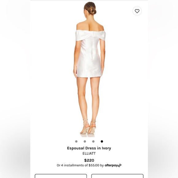 Espousal Dress. ELLIATT. size medium. Never worn